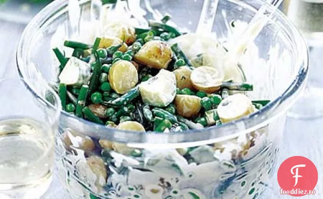 Salată de cartofi de vară cu mayo minty Dijon