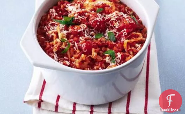 Risotto rapid de roșii