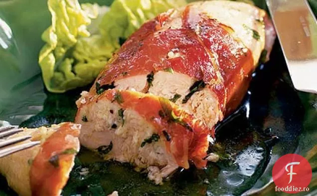 Tarhon și pui de migdale