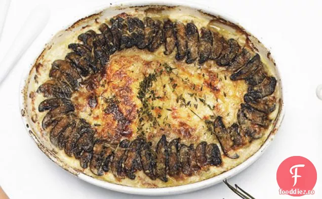 Gratin De Cartofi-Ciuperci