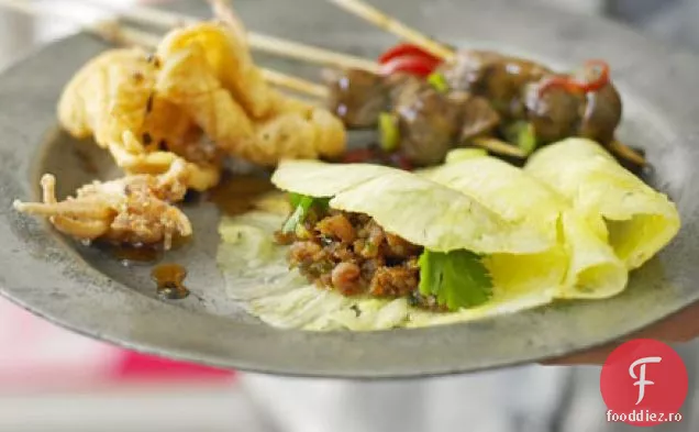 Carne de porc Thailandeză lipicioasă