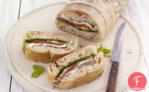 Sandwich de picnic presat