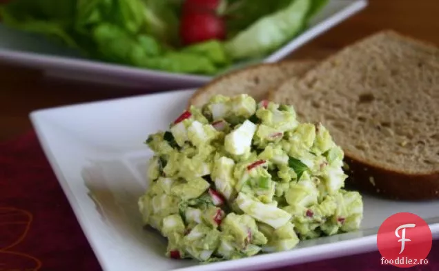 Salată De Ouă De Avocado
