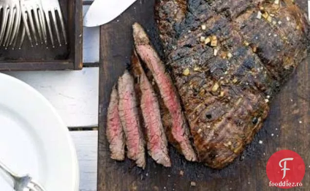 Carne de vită arsă cu portocale și ardei iute