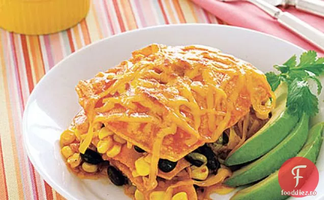 Caserola Enchilada Cu Aragaz Lent