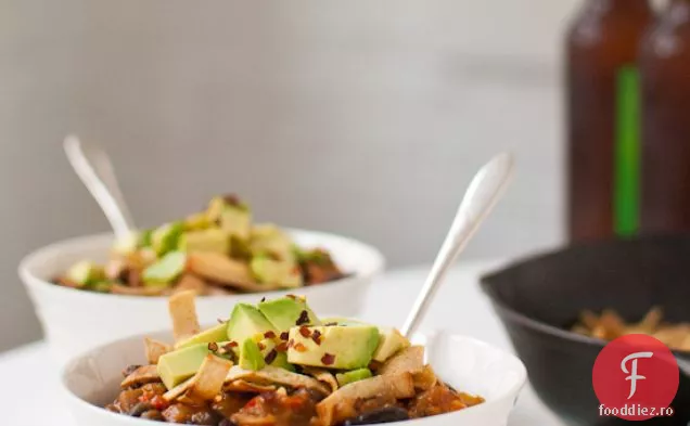 Chili Vegetarian Chipotle De Dovleac Cu Avocado