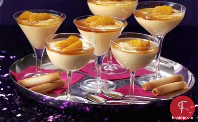 Mousse de Caramel și portocale
