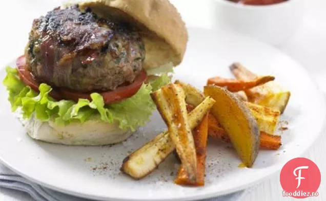 Burgeri de curcan cu lămâie și cimbru