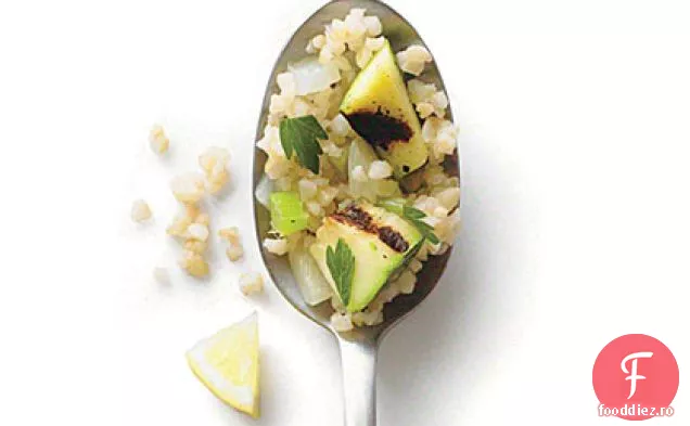 Zucchini La Grătar Bulgur Pilaf