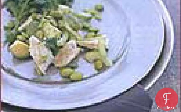 Salată de pui-Avocado cu soia