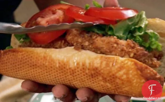 Pecan Crusted Somn Deget Sandwich
