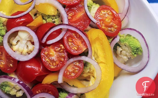 Conopidă, Ardei Galben Și Roșii