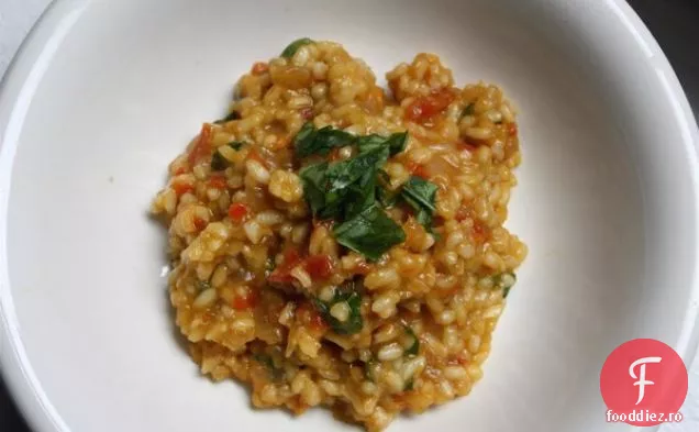 Risotto De Ardei Roșu Afumat Cu Piment Pimentn