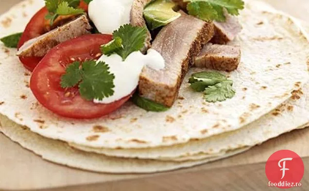 Tortilla de ton proaspăt