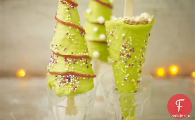 Pom de Crăciun crispy pops