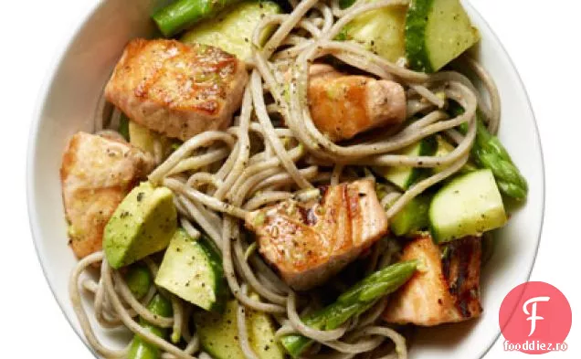 Bol Cu Tăiței De Somon