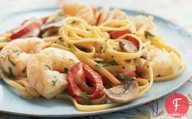 Cremă De Creveți Cajun Linguine