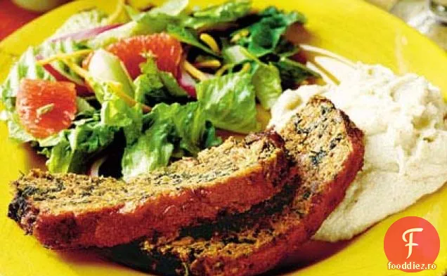 Pâine de carne cu plante și legume