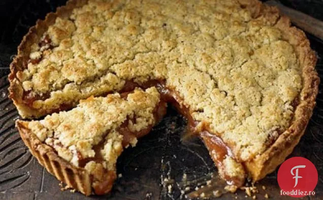Tarta cu crumble de gutui