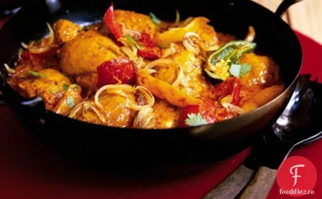 Curry de pui parfumat cu chimen