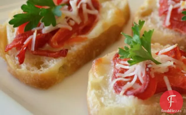 Crostini De Ardei Roșu Italian