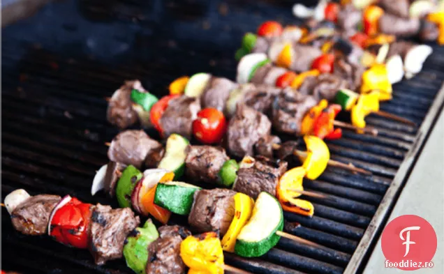 Asiatice Friptură Kabobs