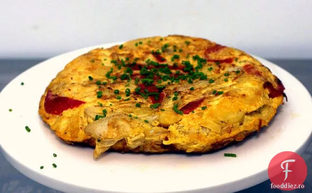 Tortilla De Cartofi Și Anghinare