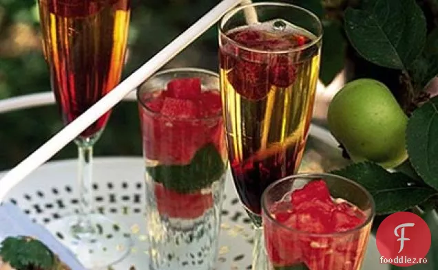 Pepene verde gin spritzer