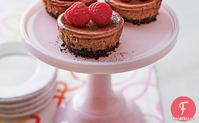 Mini Cheesecakes Cu Ciocolată Mexicană