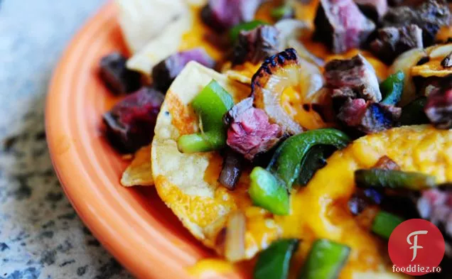 Carne De Vită Fajita Nachos