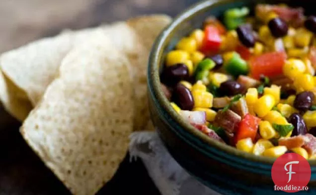 Salsa De Porumb Și Fasole Neagră