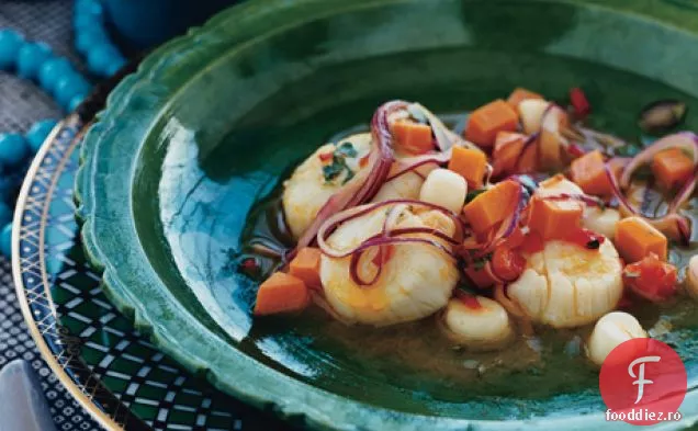 Ceviche de scoici cu 
