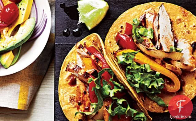 Tacos De Pui Cu Usturoi-Chipotle