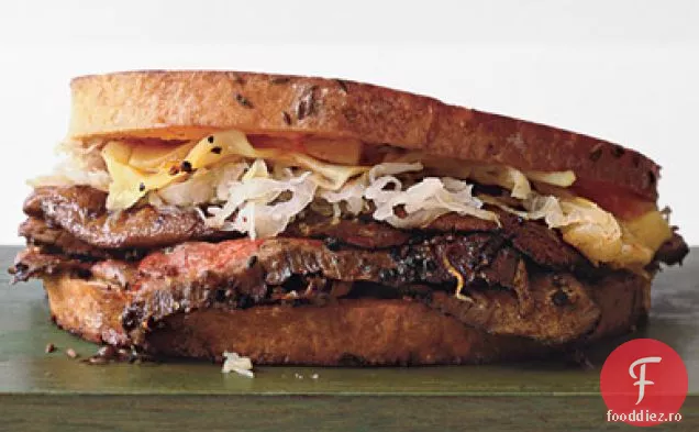 Rubens de friptură și ciuperci