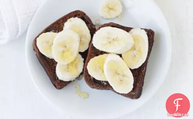 Pâine de malț cu banane și miere