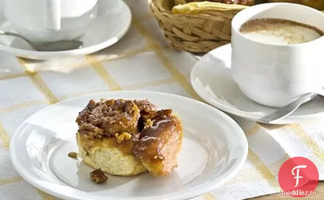 Scorțișoară pecan chifle lipicioase