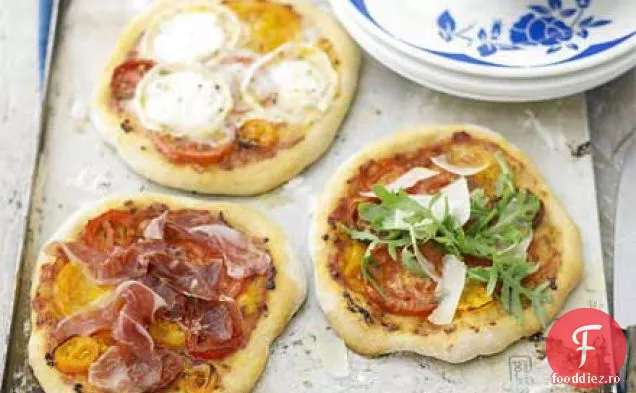 Pizza ușoară cu roșii