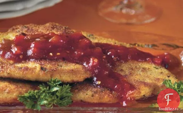 Pan pui cu sos dulce de ardei rosu picant