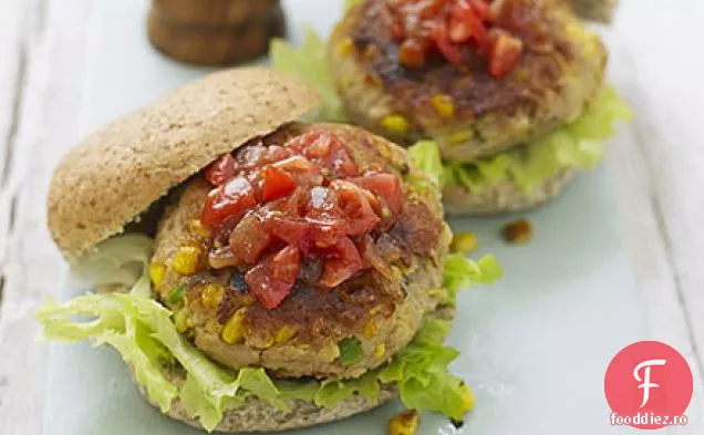 Burgeri cu porumb dulce de ton