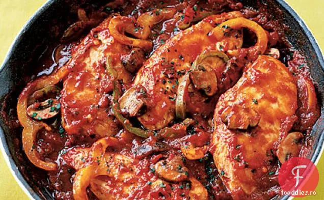 Quick Chicken Cacciatore