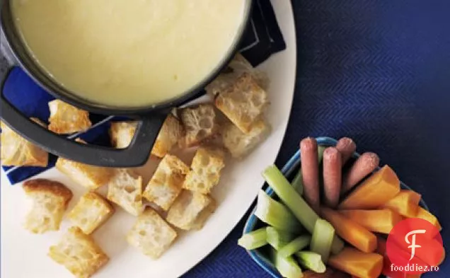 Fondue de brânză ușoară