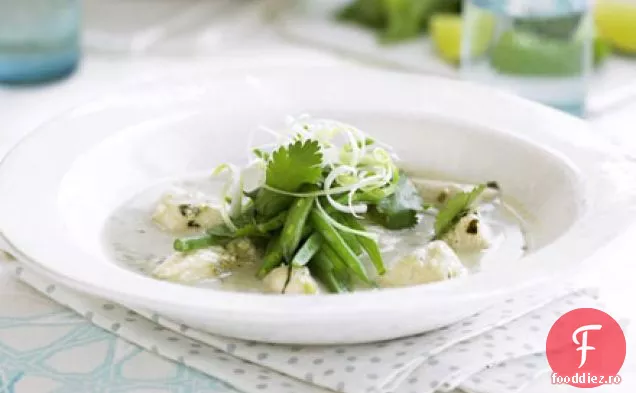Schimbarea finală: curry de pui verde Thailandez