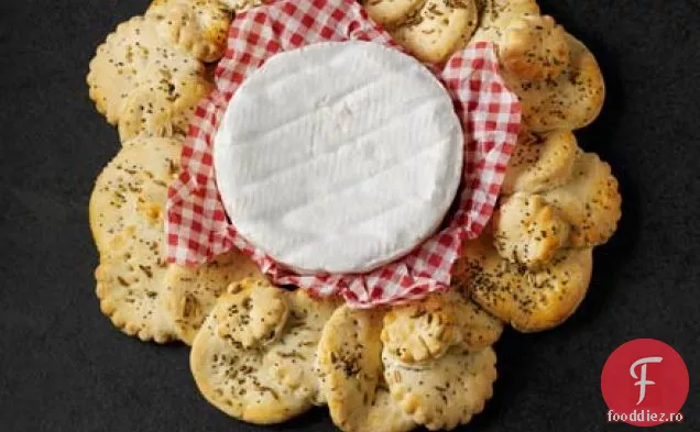 Coroană de cracare cu semințe de fenicul și Mac