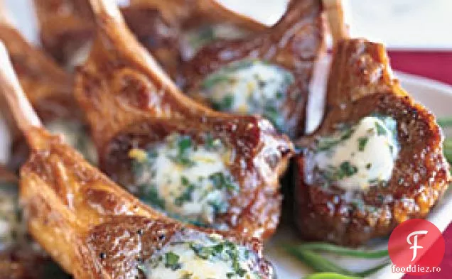 Cotlet de miel sotat cu unt Bs9arnaise