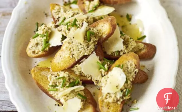 Crostini de anghinare și arpagic