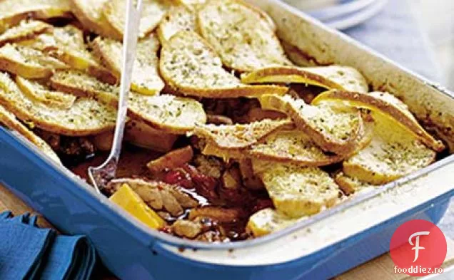 Plăcintă italiană cu pui și nucă