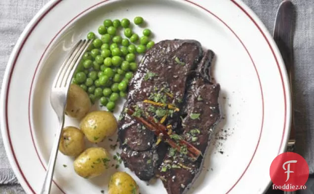 Friptură de vânat cu sos de Port