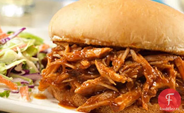Sandvișuri de porc trase cu gătit lent de la Campbell ' s