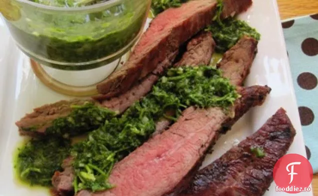 Friptură cu sos Chimichurri (Carne con Chimichurri)