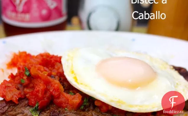 Bistec a Caballo (friptură Creolă călare)